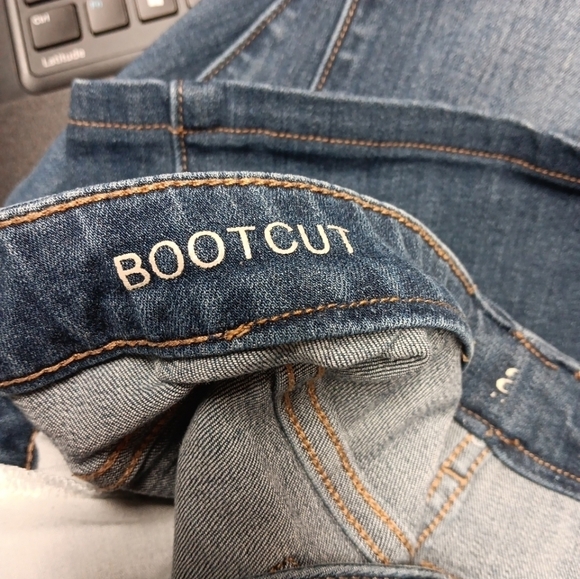 ana a new approach Jeans Bootcut 18 Medium Wash Blue Denim Stretch Cotton - Picture 8 of 8